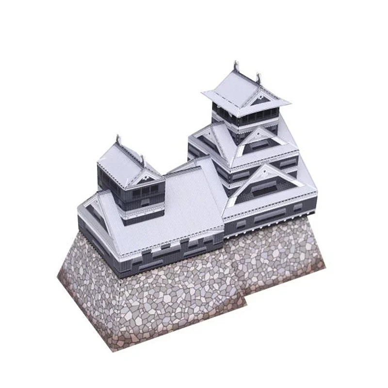 Japan Kumamoto Castle Folding  – обзор и цена Art Craft Building