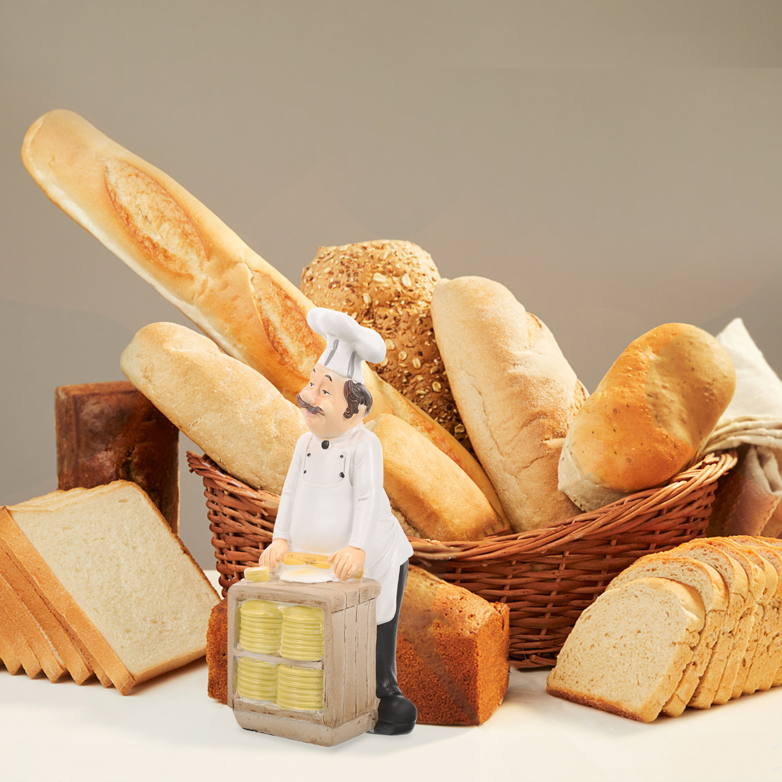 Resin Cooks Statue For Home Ba – обзор и цена Art Craft Bakery