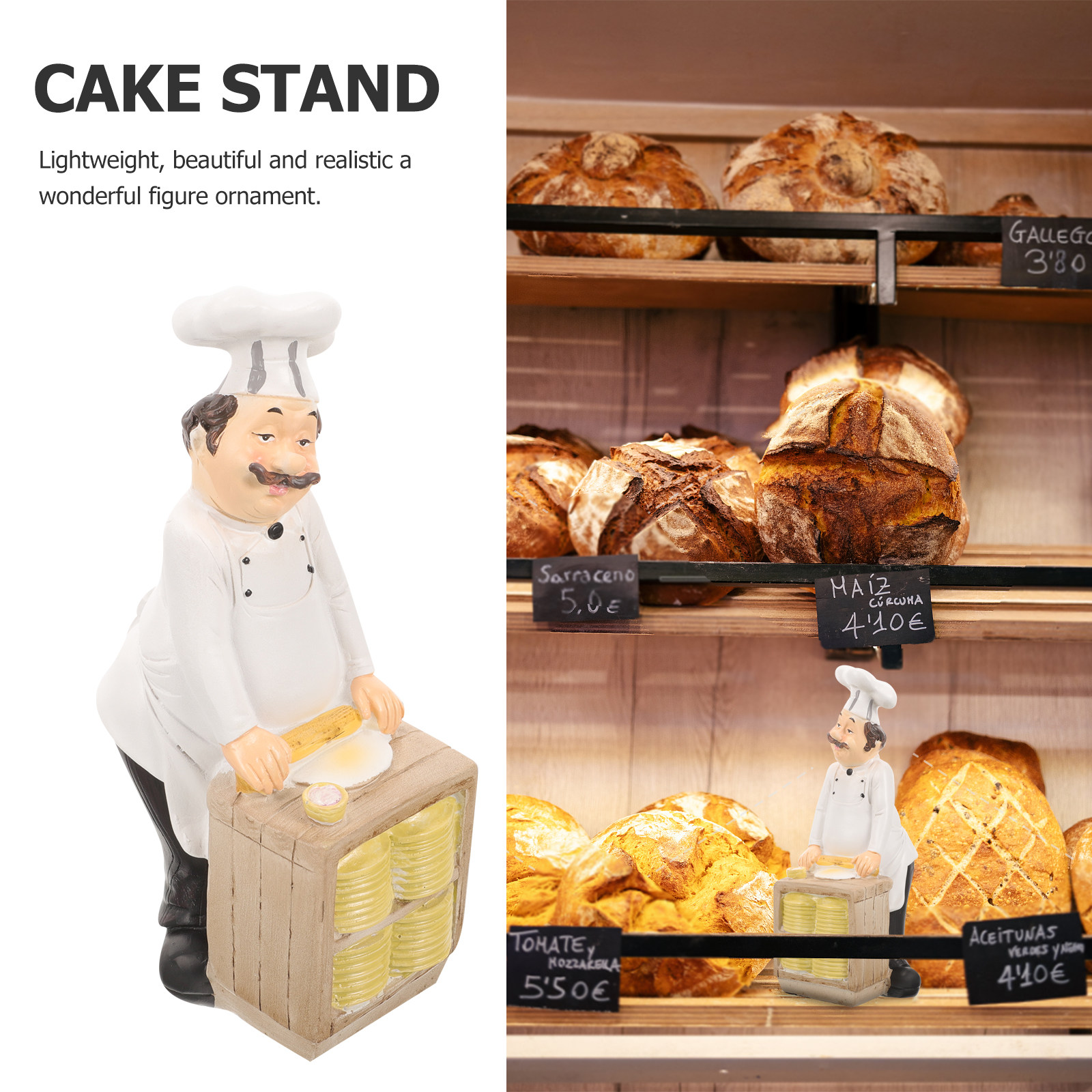 Resin Cooks Statue For Home Ba – обзор и цена Art Craft Bakery