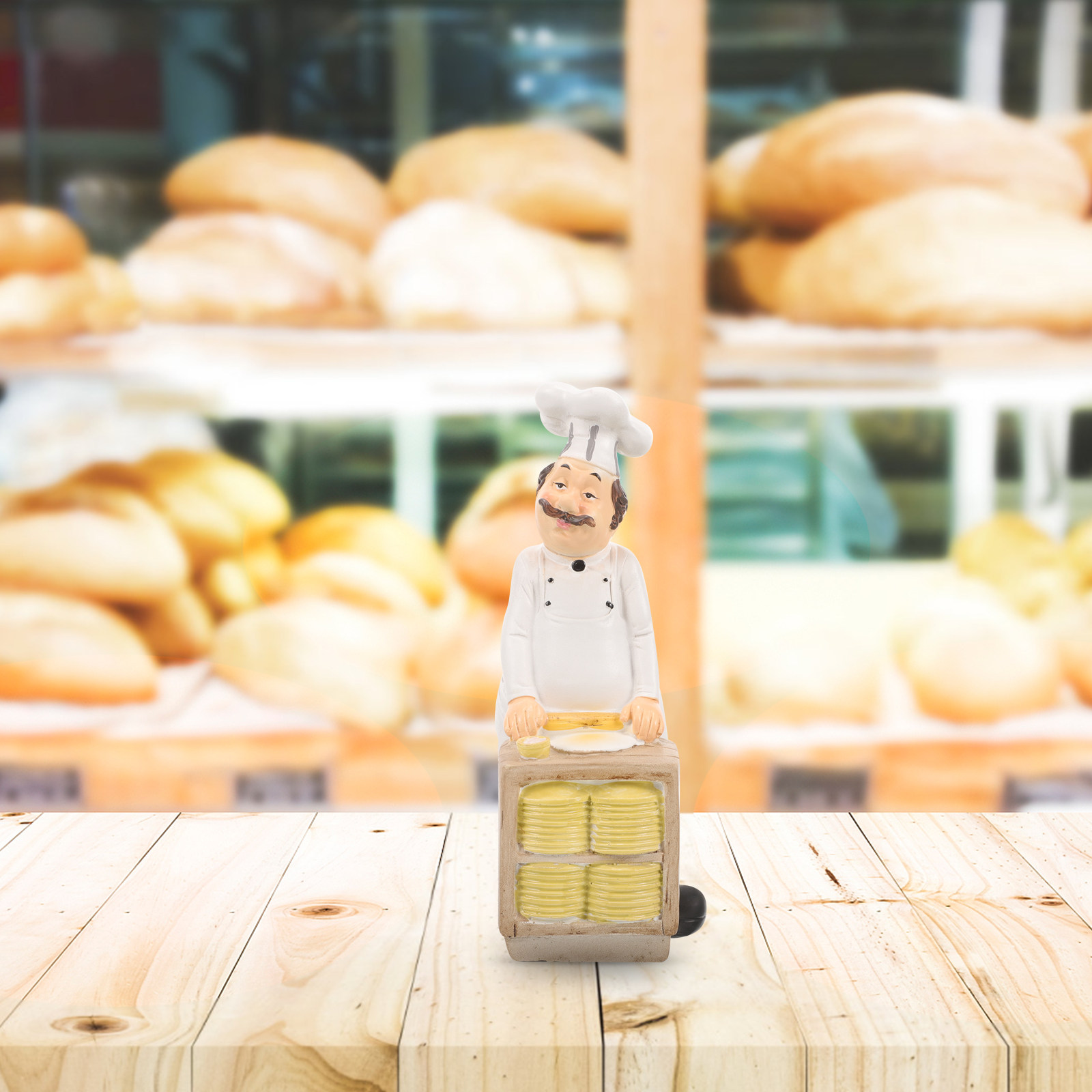Resin Cooks Statue For Home Ba – обзор и цена Art Craft Bakery